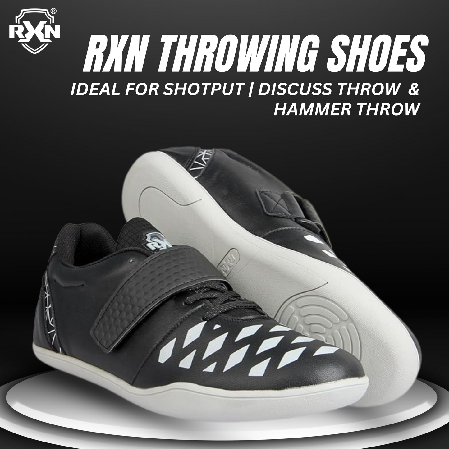 RXN Throwing Shoes for Discuss Throw, Shotput & Hammer Throw - (DT-1)