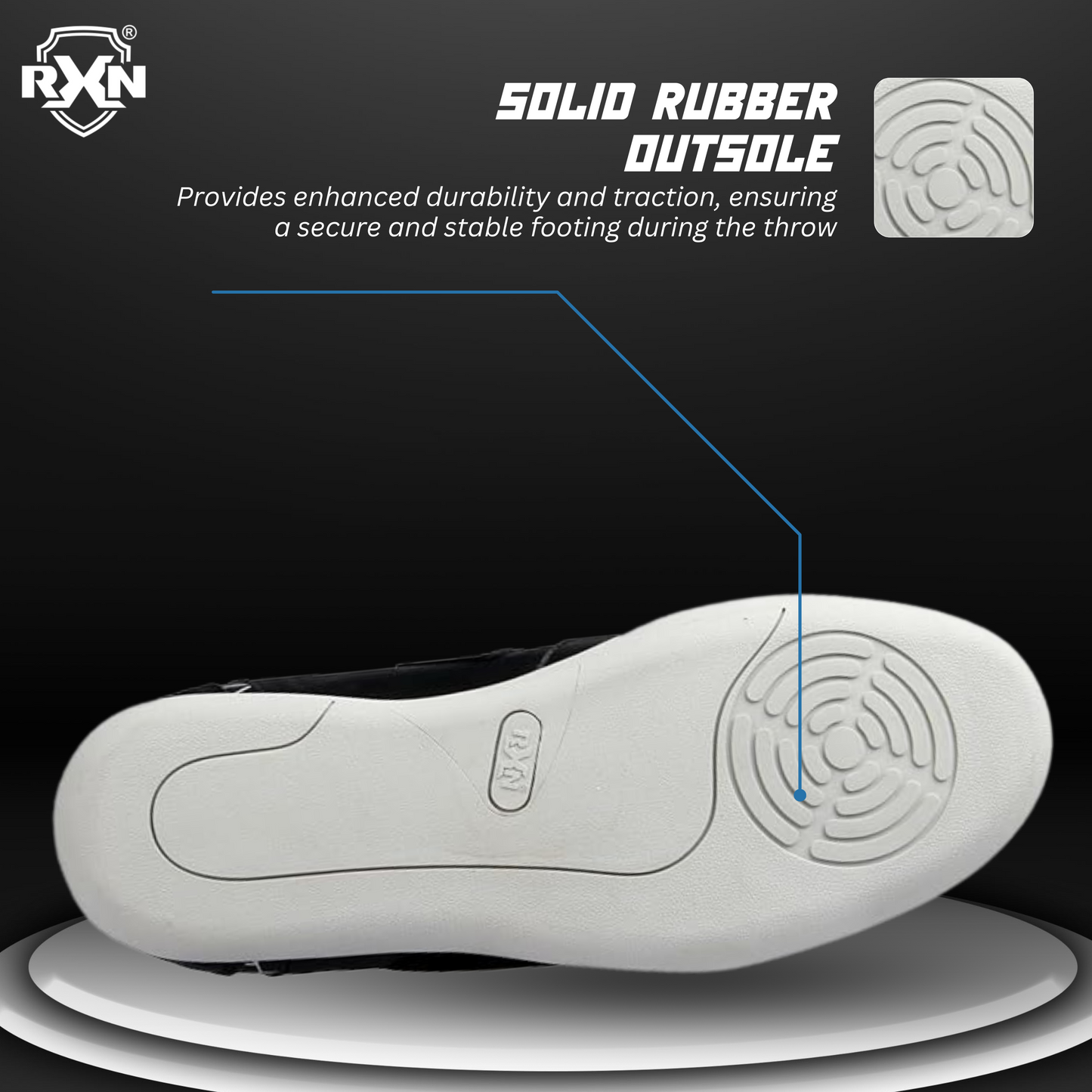 RXN Throwing Shoes for Discuss Throw, Shotput & Hammer Throw - (DT-1)