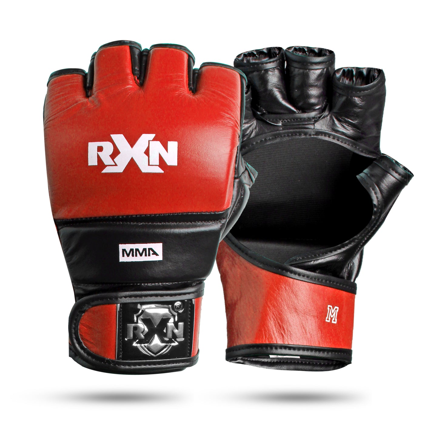 RXN Premium MMA Gloves for Men – Ultimate Kickboxing & Muay Thai Gear | Perfect for Light Sparring & Heavy Bag Training (MMA-01)