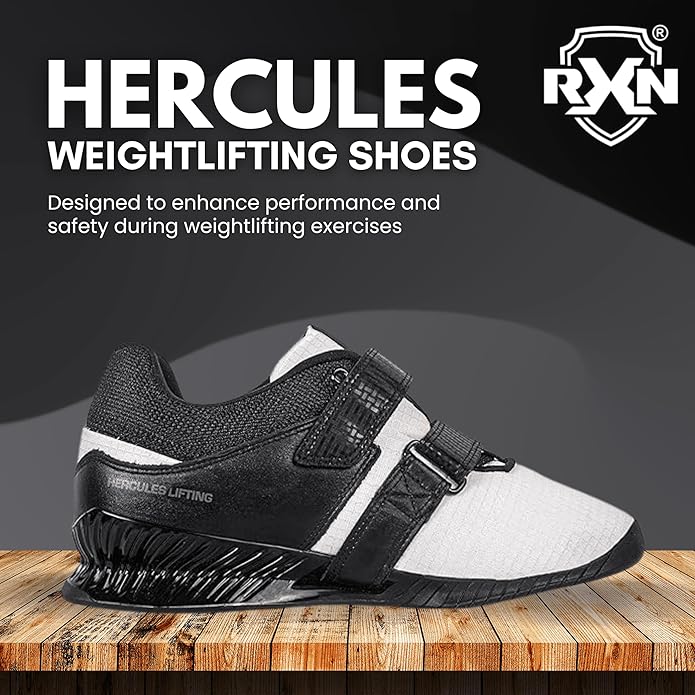 RXN Hercules Weightlifting Shoes for Men and Women - (WLS-4)