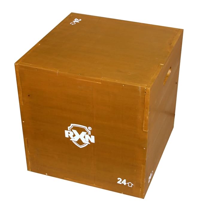 RXN Jumping Trainer Wooden Plyo Box - (WPLB-3)