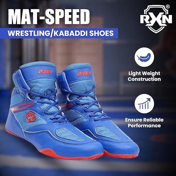 RXN Mat-Speed Wrestling/Kabaddi Shoes for Men - (WS-14)