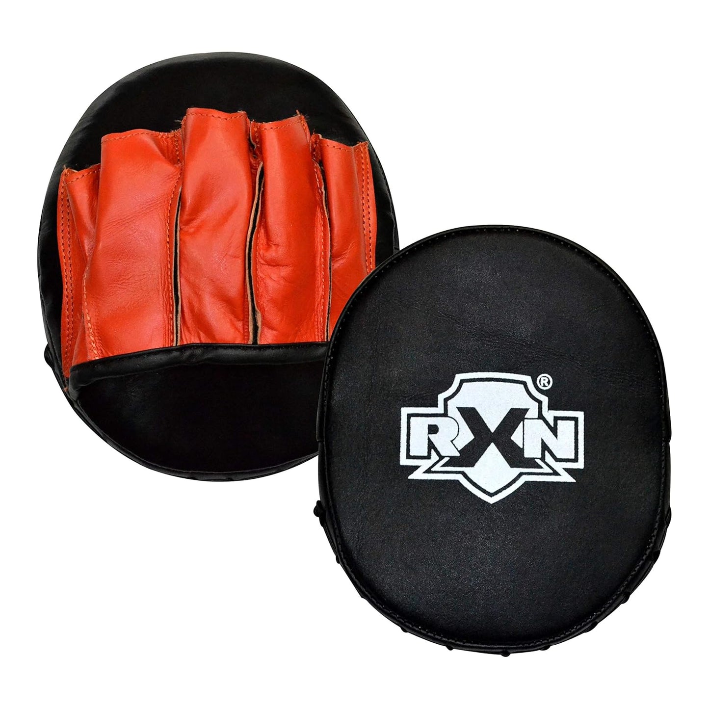 RXN Micro Focus Pad/Punching Mitts Straight for Super Speed Training- Genuine Leather Product