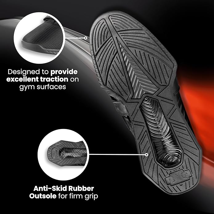 RXN Hercules Weightlifting Shoes for Men and Women - (WLS-4)