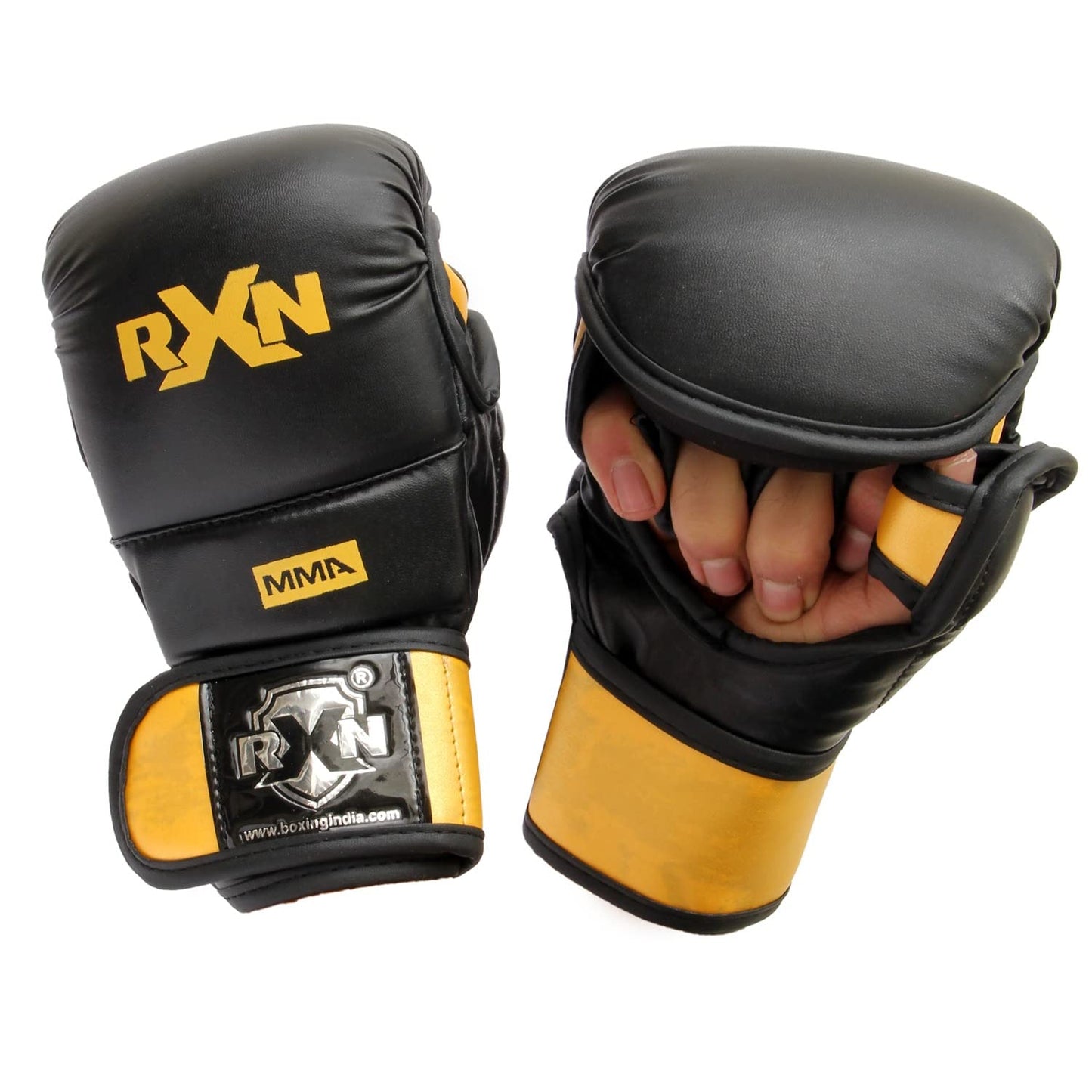 RXN Strike Training MMA PU Gloves - (MMA-02N)