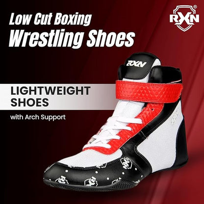 RXN Low Cut Boxing Wrestling Shoes - (WS-15)