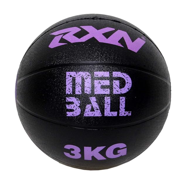 RXN Rubber Medicine Ball –  High Bounce, Multi-Color