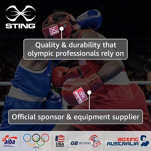 STING Olympics Sponsor - Armaplus Boxing Gloves | for Competition & Training [Khaki]