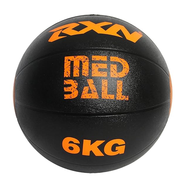 RXN Rubber Medicine Ball –  High Bounce, Multi-Color