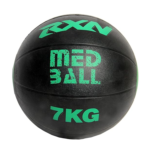 RXN Rubber Medicine Ball –  High Bounce, Multi-Color