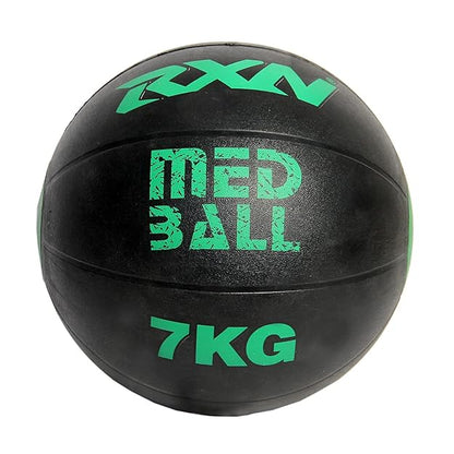 RXN Rubber Medicine Ball –  High Bounce, Multi-Color