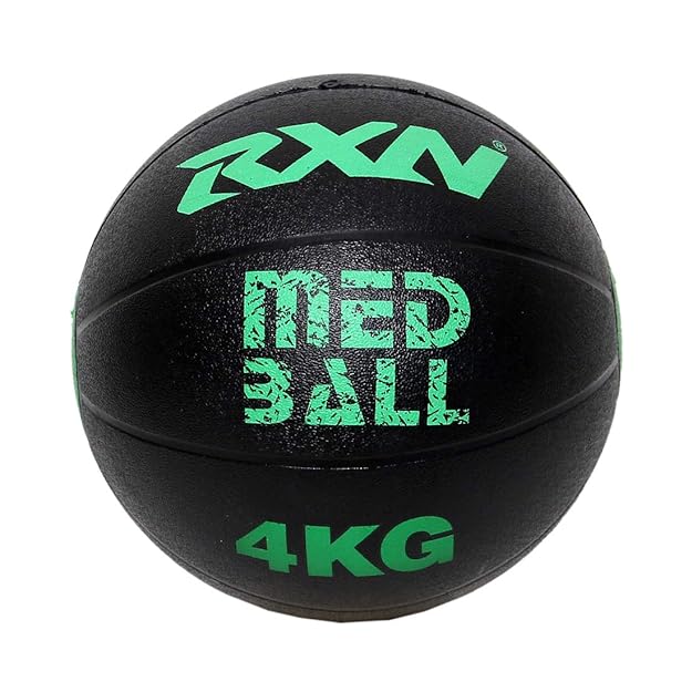 RXN Rubber Medicine Ball –  High Bounce, Multi-Color