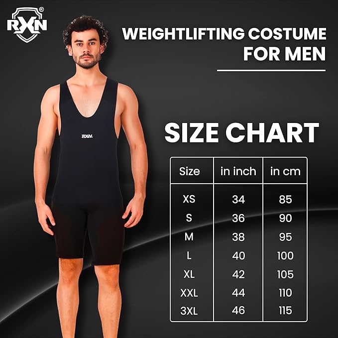 RXN Weight Lifting Costume For Mens