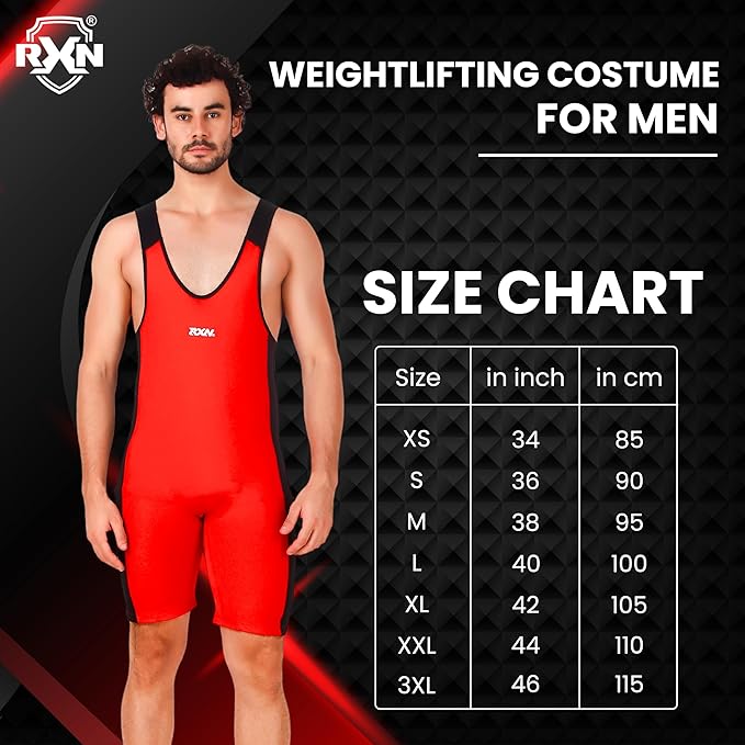 RXN Weight Lifting Costume For Mens