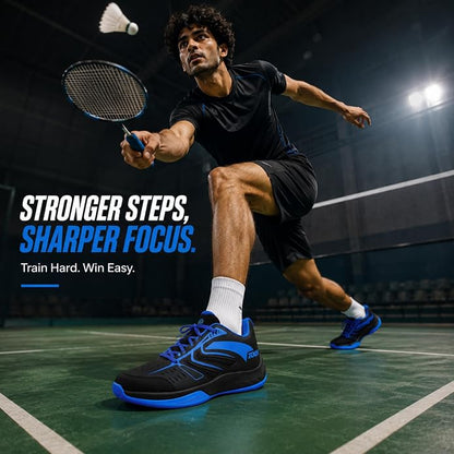 RXN Court Pro Non-Marking Shoes for Tennis, Pickleball & Badminton (NFS-02)