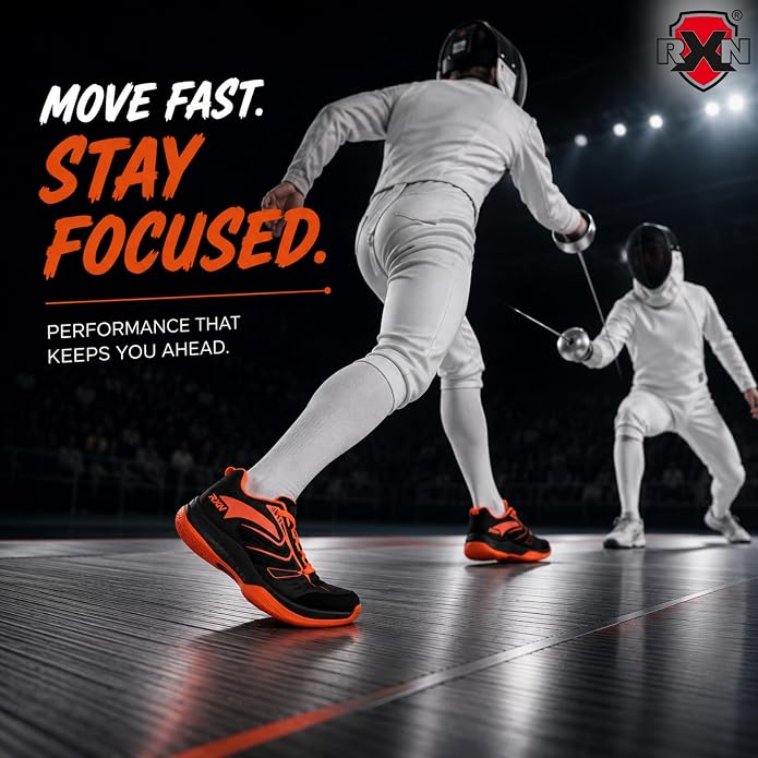 RXN Phantom Elite Fencing Shoes (FS-02)