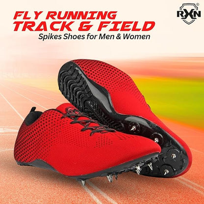 RXN Fly Running Sprinting Track & Field Spikes Shoes for Men & Women (RS-14) - RXN SPORTS