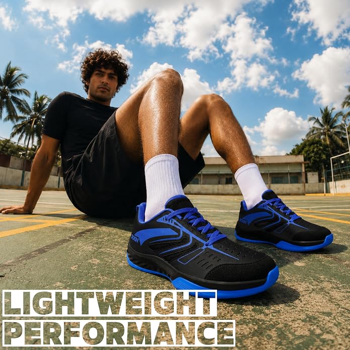RXN Court Pro Non-Marking Shoes for Tennis, Pickleball & Badminton (NFS-02)