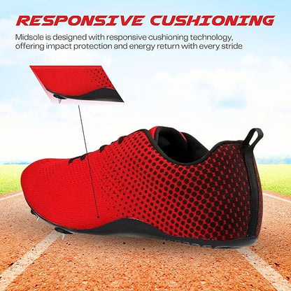 RXN Fly Running Sprinting Track & Field Spikes Shoes for Men & Women (RS-14) - RXN SPORTS