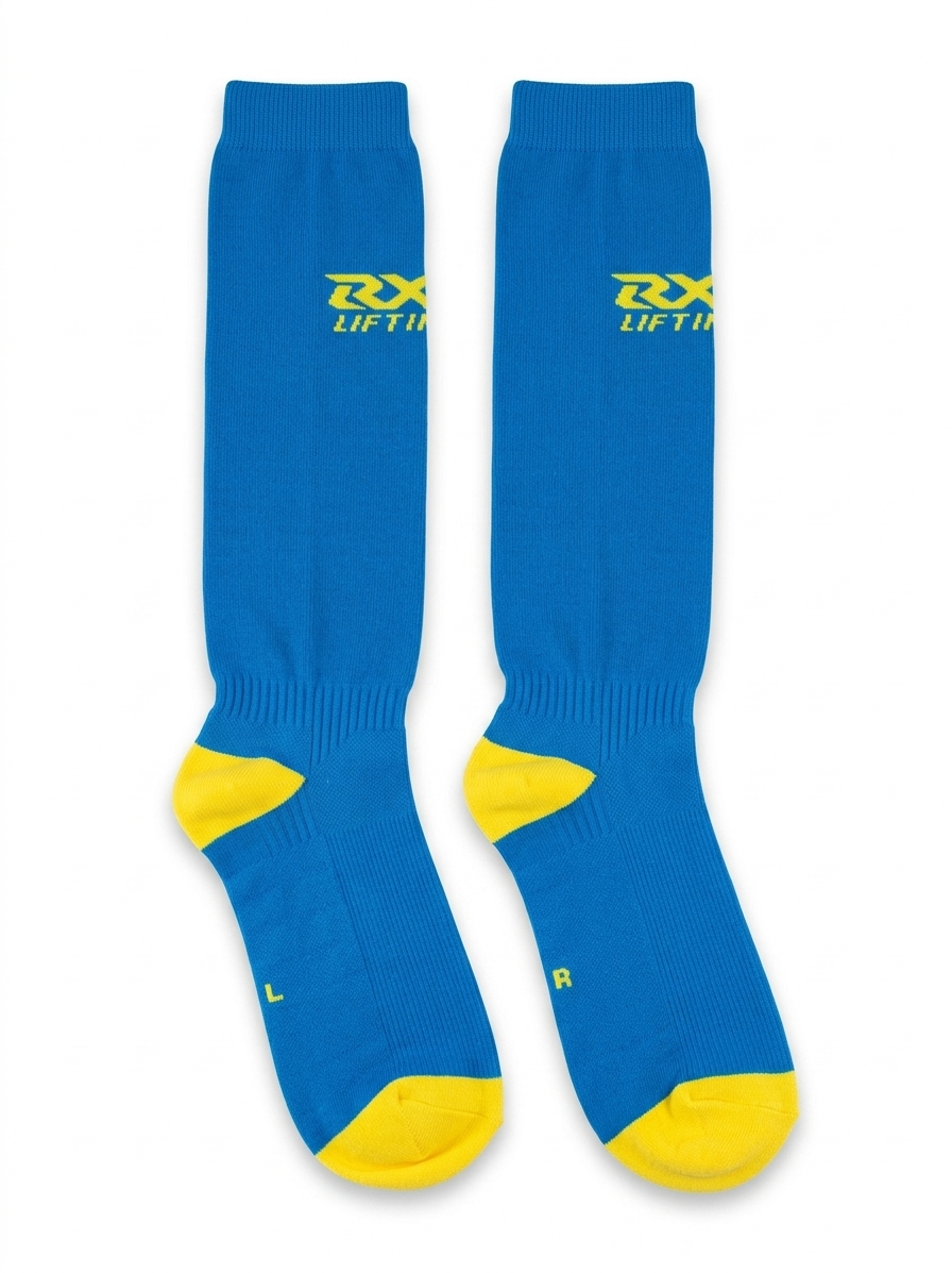 RXN Unisex-Adult Nylon Lifting Regular Socks - RXN SPORTS