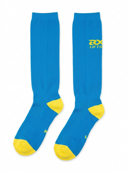 RXN Unisex-Adult Nylon Lifting Regular Socks - RXN SPORTS
