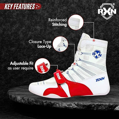 RXN Knockout Boxing Shoes for Men and Women - (BX-16)