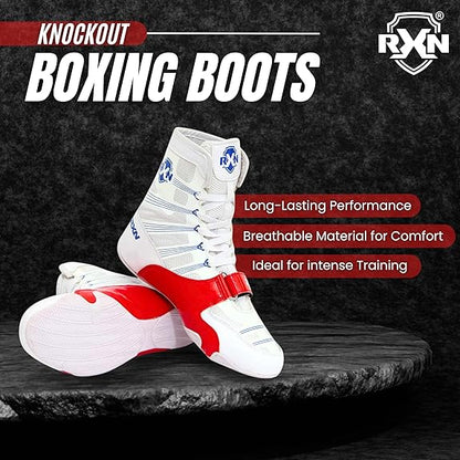 RXN Knockout Boxing Shoes for Men and Women - (BX-16)