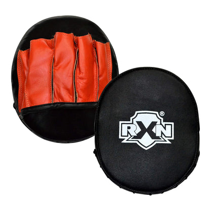 RXN Micro Focus Pad/Punching Mitts Straight for Super Speed Training- Genuine Leather Product