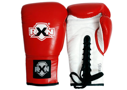 RXN Pro Boxing 2.0 PRO Fight High Grade Natural Leather Boxing Gloves - (BG-15)