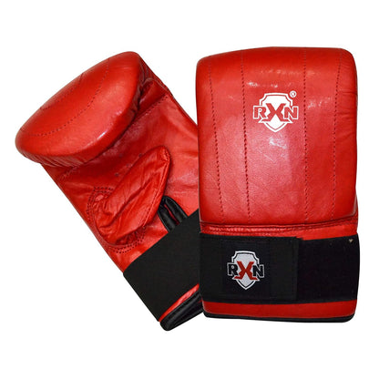 RXN Pro Trainer Punching High Grade Natural Leather Boxing Gloves - (PG-1)