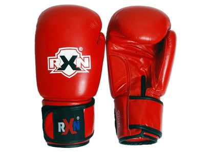 RXN SWARMER Competition Genuine Leather Boxing Gloves - (BG-03)