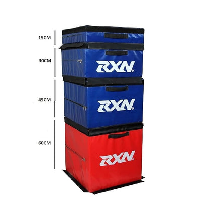 RXN Soft Plyobox for Fitness - Plyometric Jump Box - (PLB-1)