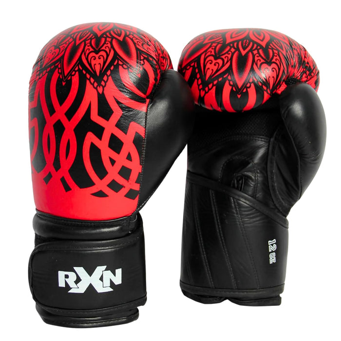 RXN Storm Genuine Leather Boxing Gloves - (BG-22) - RXN SPORTS