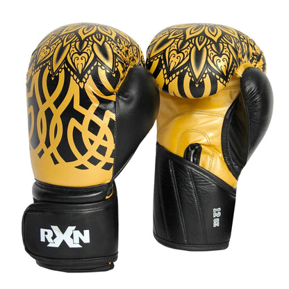 RXN Storm Genuine Leather Boxing Gloves - (BG-22)