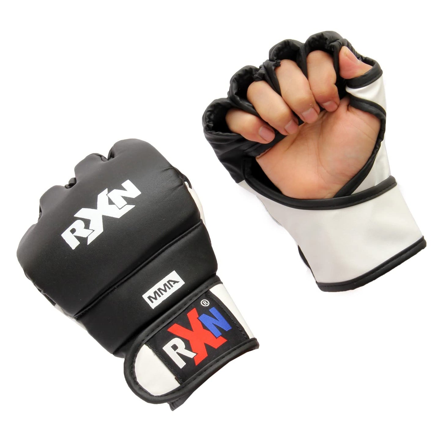 RXN Strike Training MMA PU Gloves - (MMA-02N)