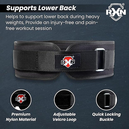 RXN Weightlifting Gym Belt - (WLB-03)