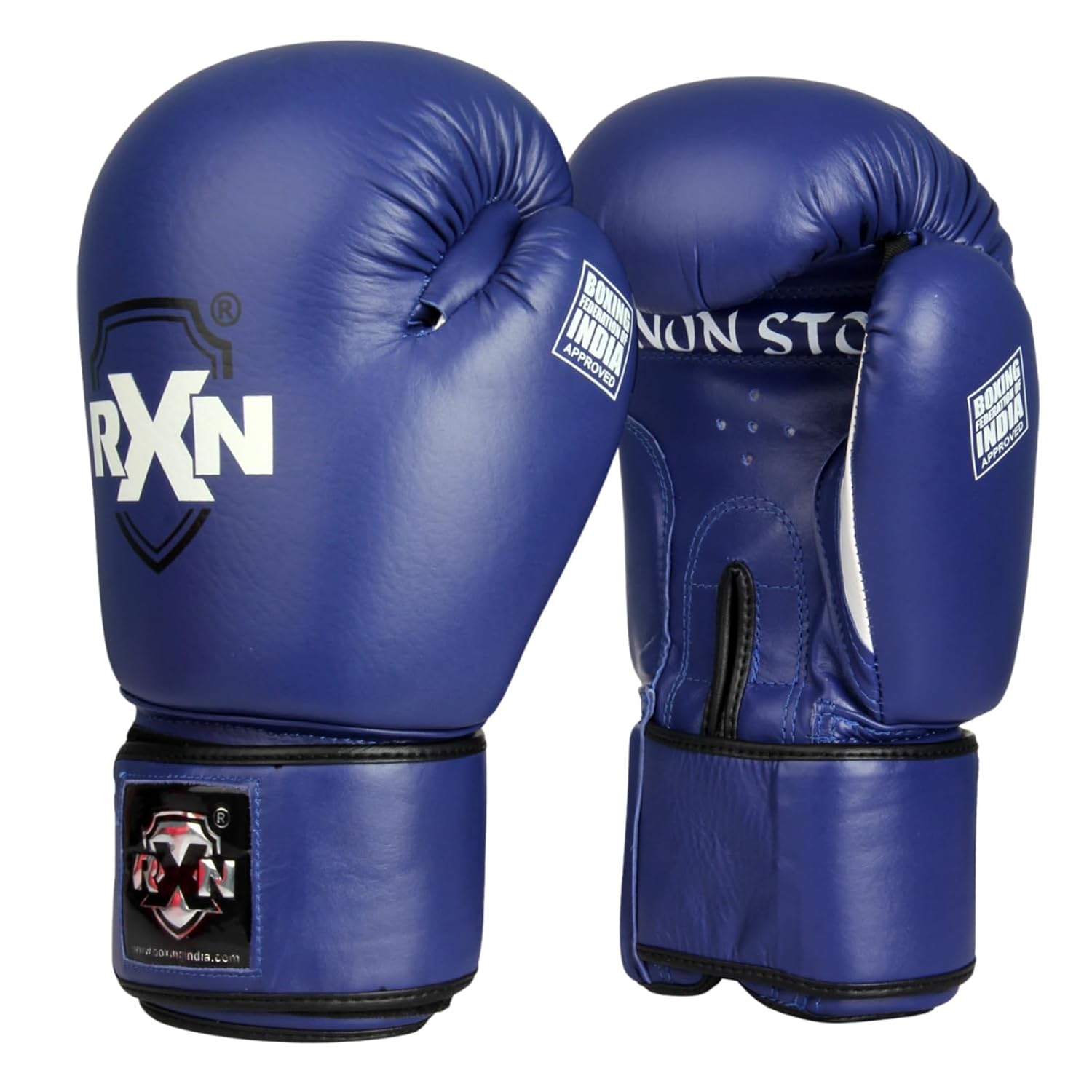RXN Non-Stop Competition Top Grain Leather Boxing Gloves (BG-11)