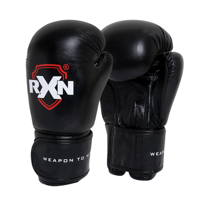 RXN Brawler Sparring Competition All Leather Gloves for Bags & Training - (BG-17) - RXN SPORTS
