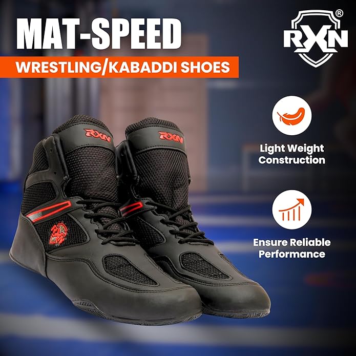 RXN Mat-Speed Wrestling/Kabaddi Shoes for Men - (WS-14)