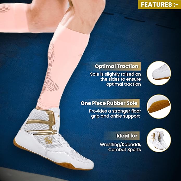 RXN Mat-Speed Wrestling/Kabaddi Shoes for Men - (WS-14)