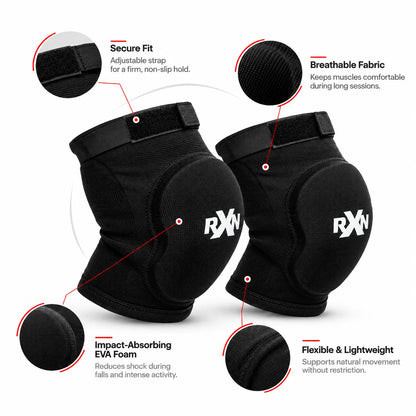 RXN Dual Protect Knee & Elbow Guard (EKU-1)