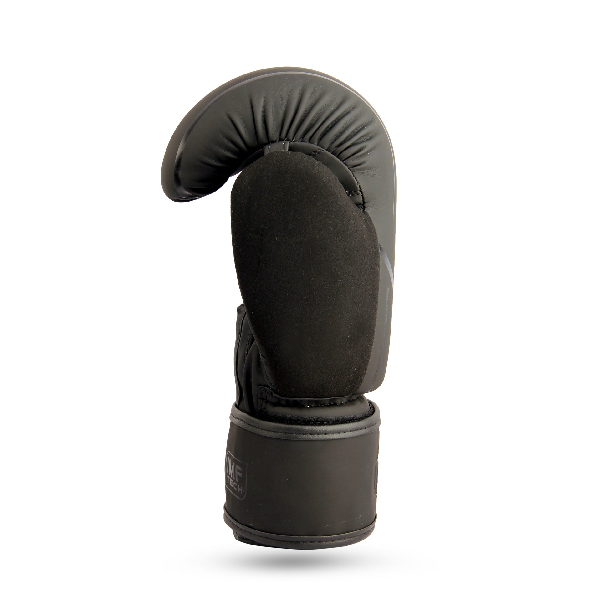 RXN R1 Boxing Gloves with Microfiber thumb (BG-24) Black/Black Side
