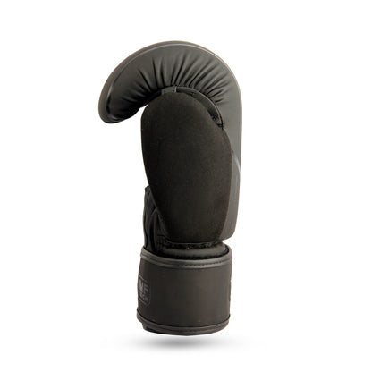 RXN R1 Boxing Gloves with Microfiber thumb (BG-24) Black/Black Side