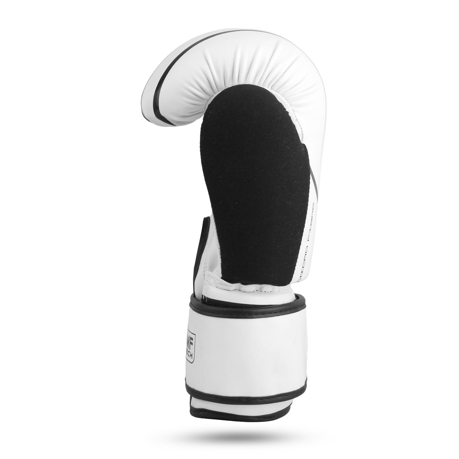 RXN R1 Boxing Gloves with Microfiber thumb (BG-24) Black/White side