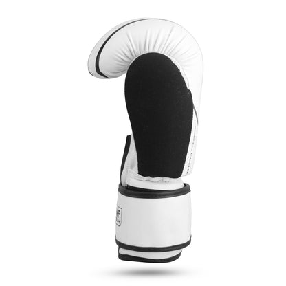 RXN R1 Boxing Gloves with Microfiber thumb (BG-24) Black/White side