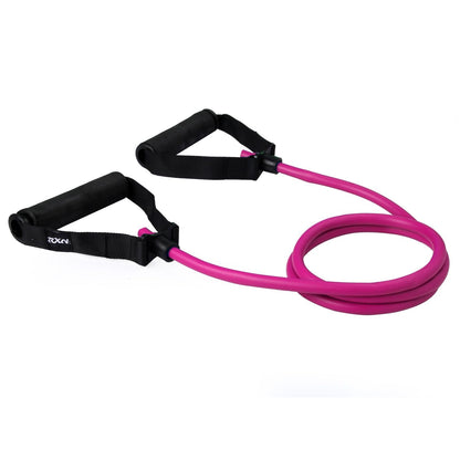 RXN Resistance Tube Exercise Bands for Stretching, Workout, and Toning for Men & Women (TT-01)