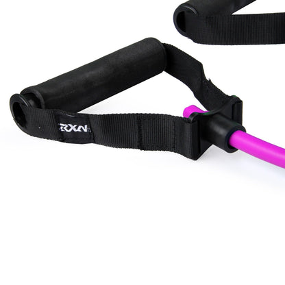 RXN Resistance Tube Exercise Bands for Stretching, Workout, and Toning for Men & Women (TT-01)
