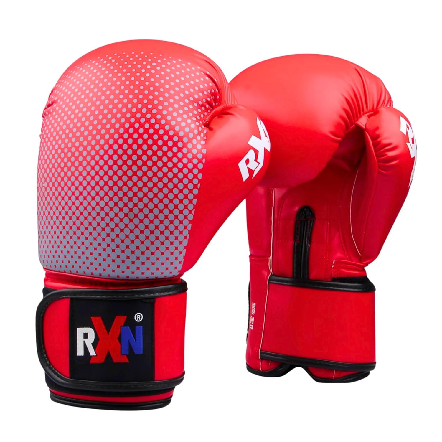 RXN SWARMER Competition ALL PU Boxing Gloves - (BG-21) RED