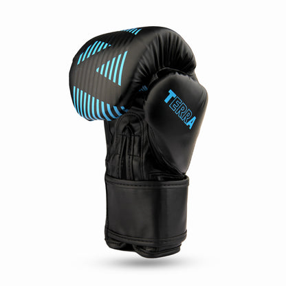 RXN Terra Boxing Gloves – Pro Training & Sparring Black/Blue