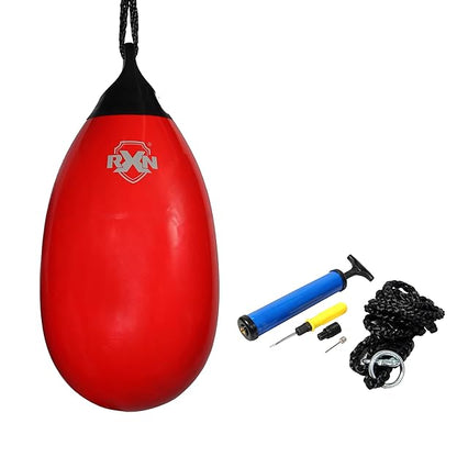 RXN Tear Drop Shaped Waterfilled Heavy Training Boxing Aqua/Punching Bag - (IAB-2)
